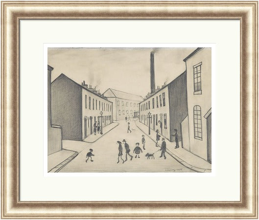 North James Henry Street, Salford, 1956 by L S Lowry
