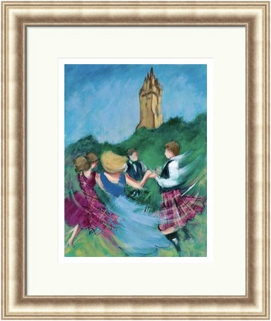 Highland Dance at Stirling's Heart by Janet McCrorie