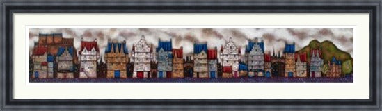 Along the Old Town, Edinburgh by Ritchie Collins framed wall art print - alternate product image 18