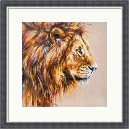 Andrew Lion Art Print (Limited Edition) by Georgina McMaster