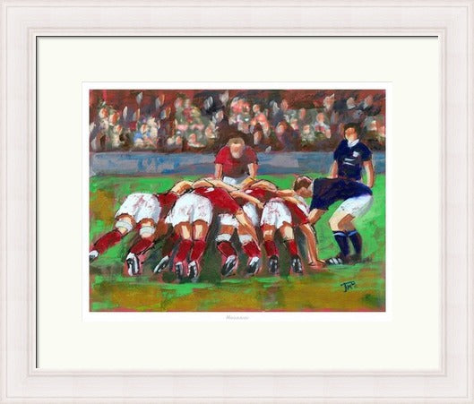 Heeeaavee Rugby by Janet McCrorie