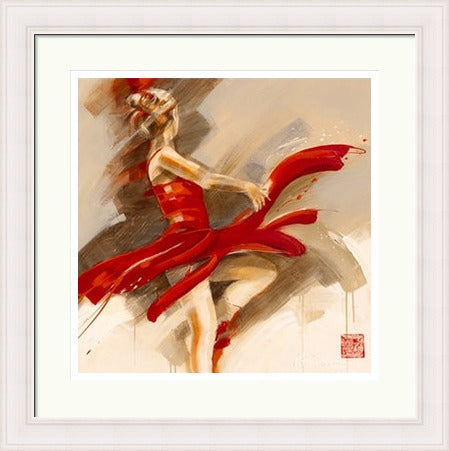 Dancing in Motion Ballet Dancer by Kitty Meijering