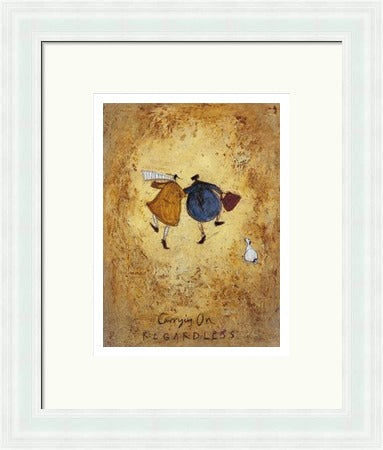 Carrying on Regardless by Sam Toft framed sam toft wall art print - alternate product image 3