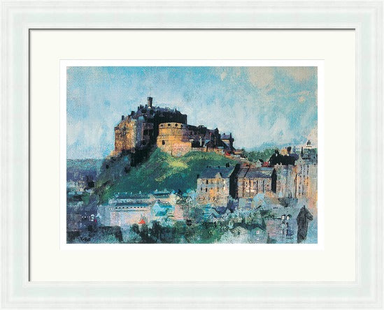 Edinburgh Castle Midday by Colin Ruffell