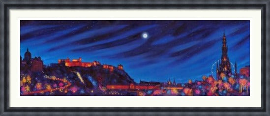 Edinburgh Winter Lights by Ritchie Collins