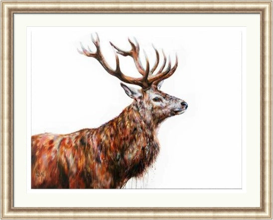 The Wild Rover Stag Art Print (Limited Edition) by Georgina McMaster