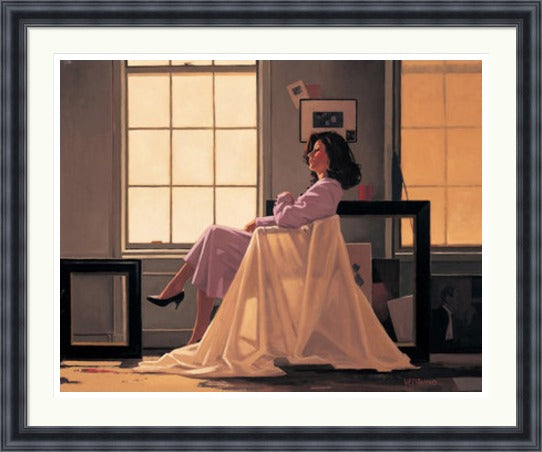 Winter Light and Lavender by Jack Vettriano
