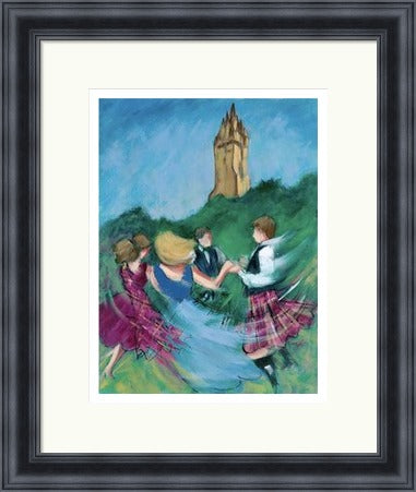 Highland Dance at Stirling's Heart by Janet McCrorie