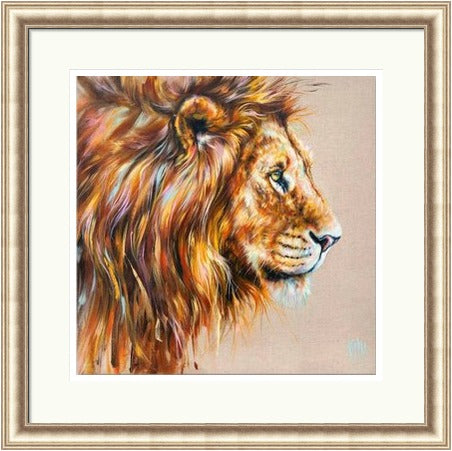 Andrew Lion Art Print (Limited Edition) by Georgina McMaster