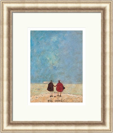 Big Skies by Sam Toft framed sam toft wall art print - alternate product image 4