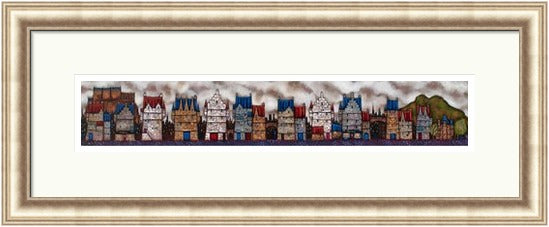 Along the Old Town, Edinburgh by Ritchie Collins framed wall art print - alternate product image 7