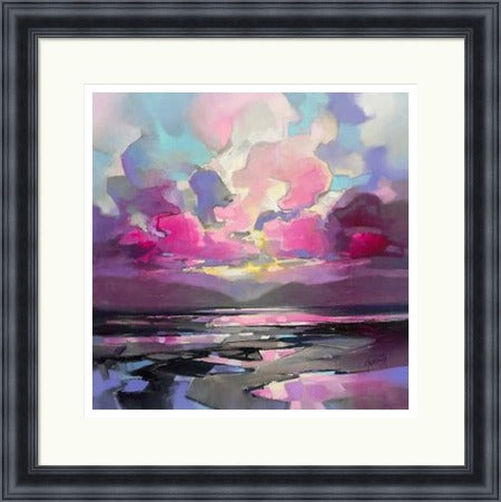 Pink Tide Skye Signed Limited Edition Art Print by Scott Naismith