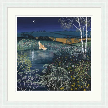 Over Moonlit Pool by Jo Grundy