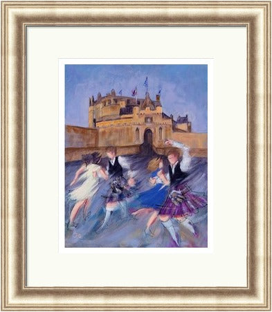 Castle Connections, Edinburgh Castle by Janet McCrorie