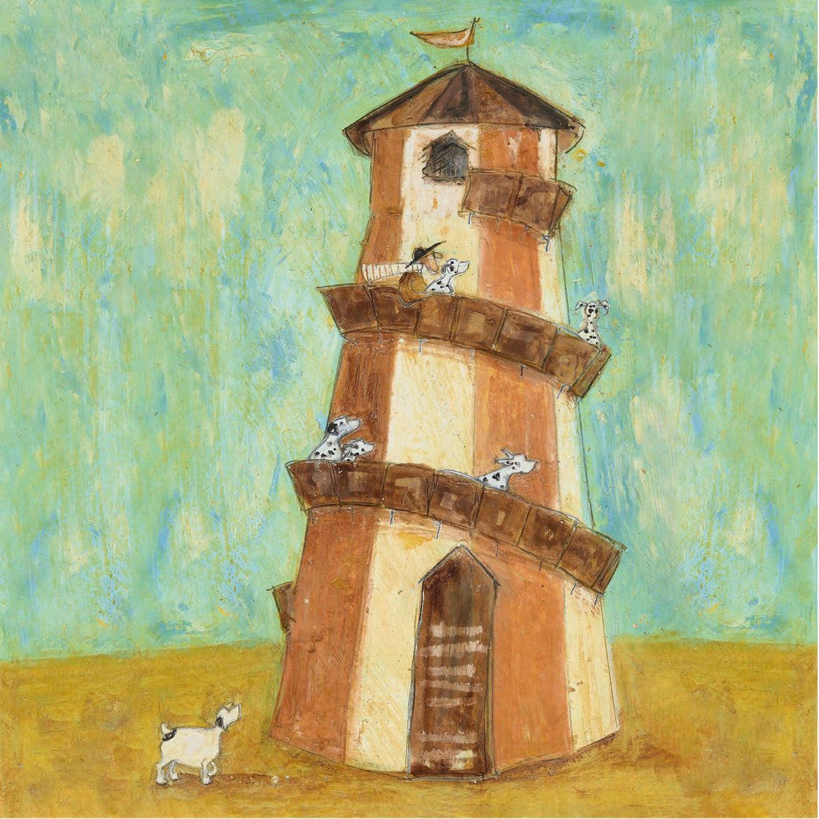 Helter Skelter by Sam Toft framed sam toft wall art print - alternate product image 2
