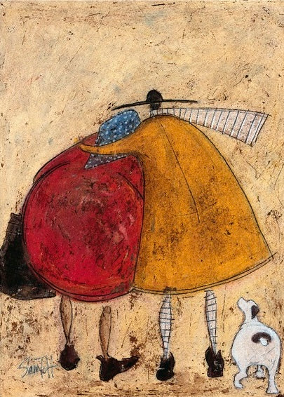 Hugs On The Way Home by Sam Toft