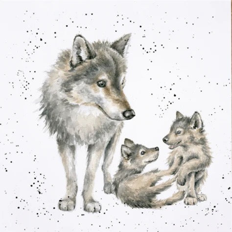 Wolf Pack -  Wrendale Designs by Hannah Dale