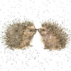 Hogs and Kisses -  Wrendale Designs by Hannah Dale