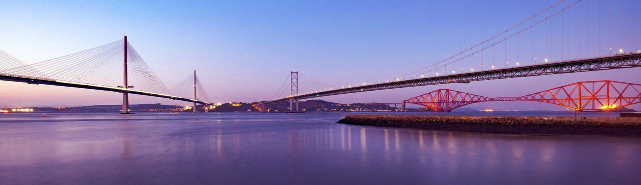 Three Bridges Purple by Ian Marshall