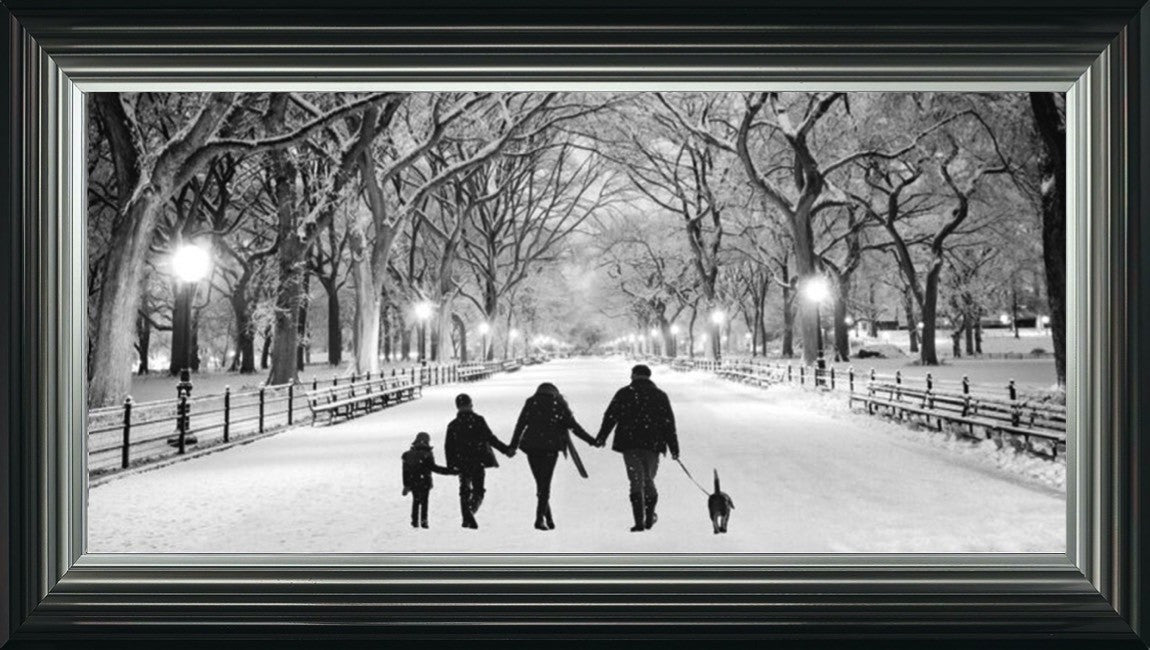 A Walk in the Park - Black and White