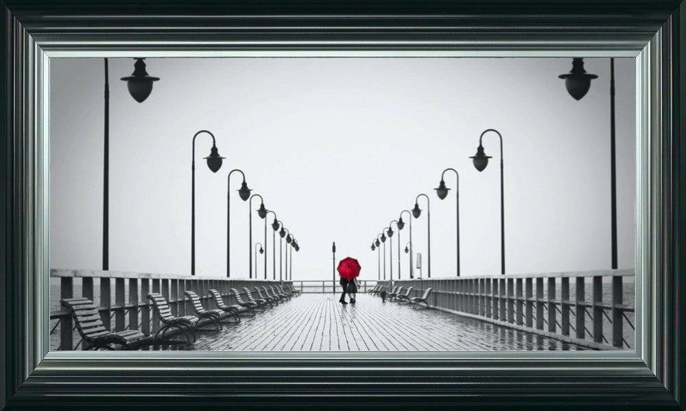 Strolling On The Pier - Red