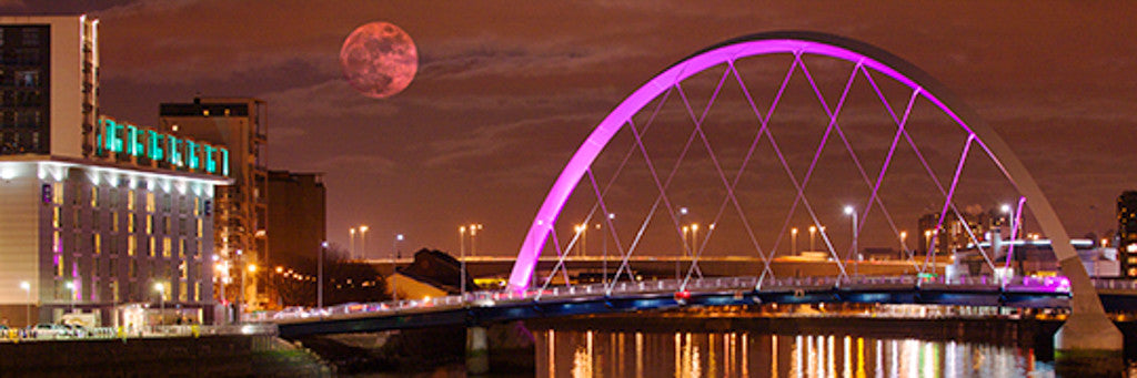 Nightfall Over Glasgow by Ian Marshall