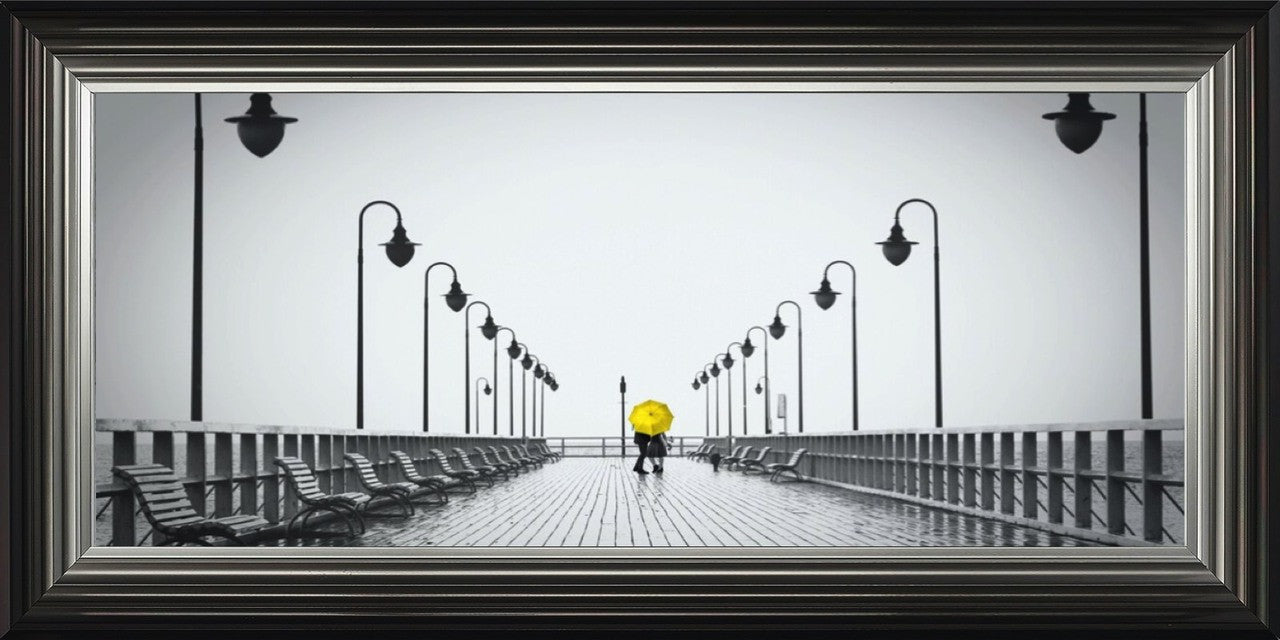 Strolling On The Pier - Yellow