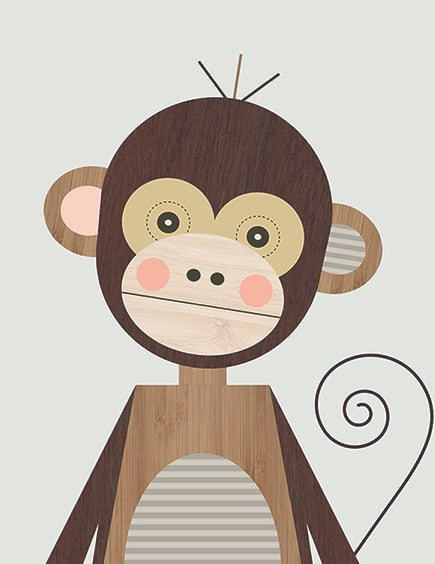 Monkey 2 by Little Design Haus