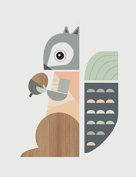 Squirrel by Little Design Haus