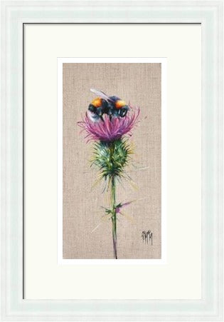 Spike Bee on Thistle Limited Edition) by Georgina McMaster