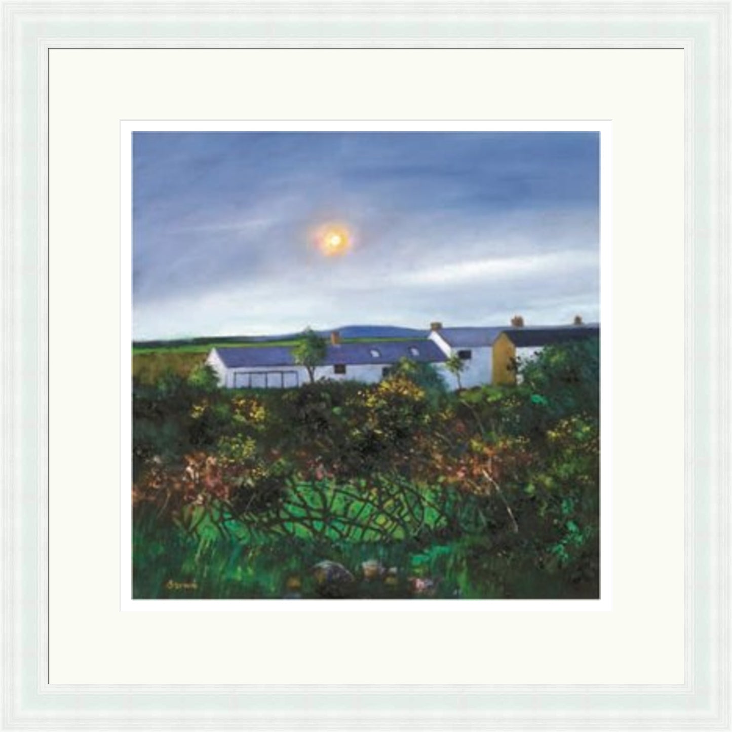 Cornish Cottages (Signed Limited Edition) by Davy Brown