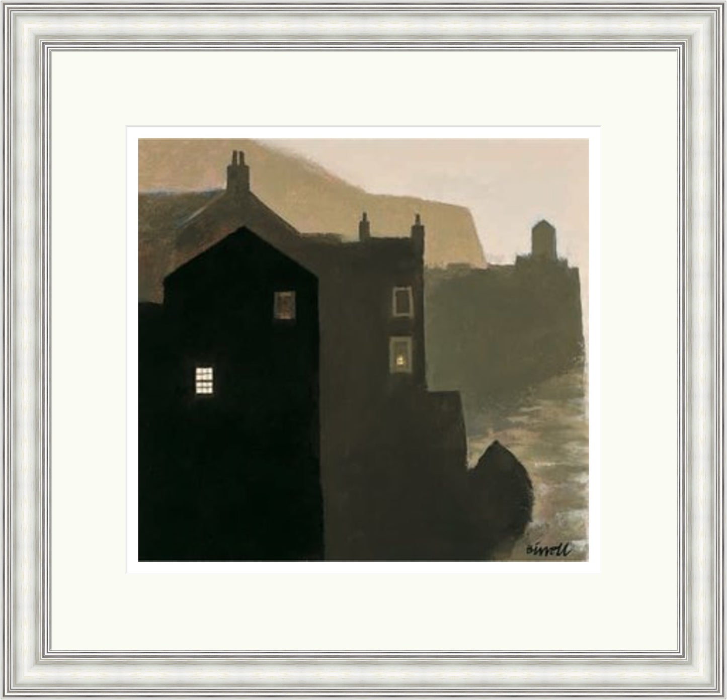 Early Morning Harbour (Limited Edition) by George Birrell