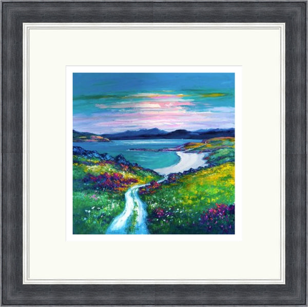 Lone Sail at Dawn, Isle of Skye by Jean Feeney