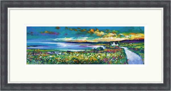 Camuscrois, Isle of Skye, Nightfall by Jean Feeney