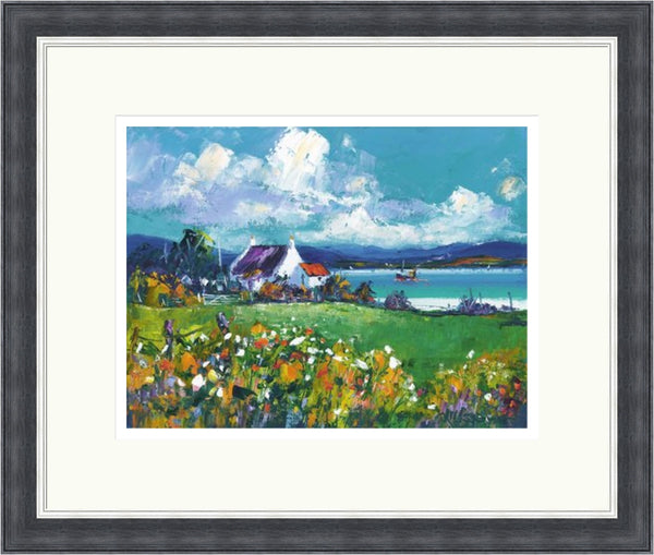 Steamer Heading for Port Appin by Jean Feeney