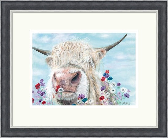 Douglas with Flowers by Julia Pankhurst