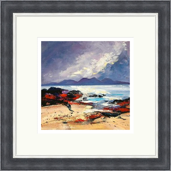 Passing Clouds Over Jura by Dronma