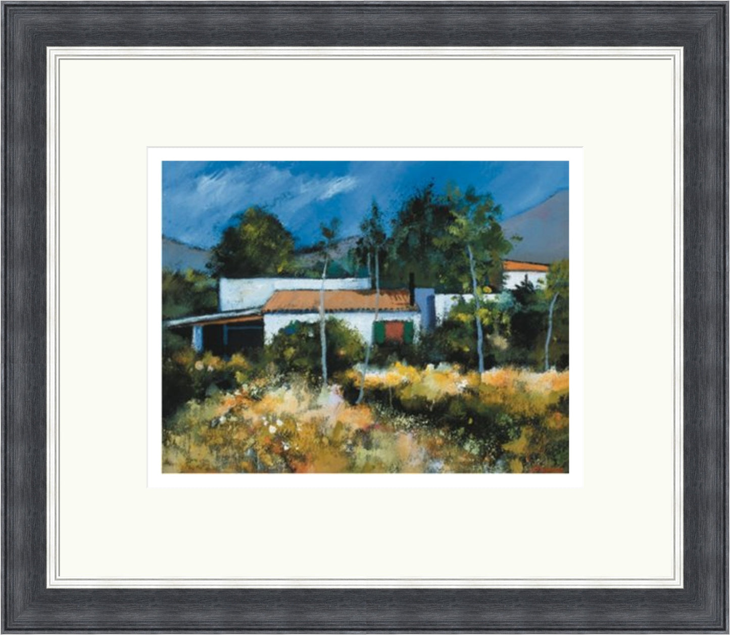 Mountain Farmstead (Signed Limited Edition) by Davy Brown