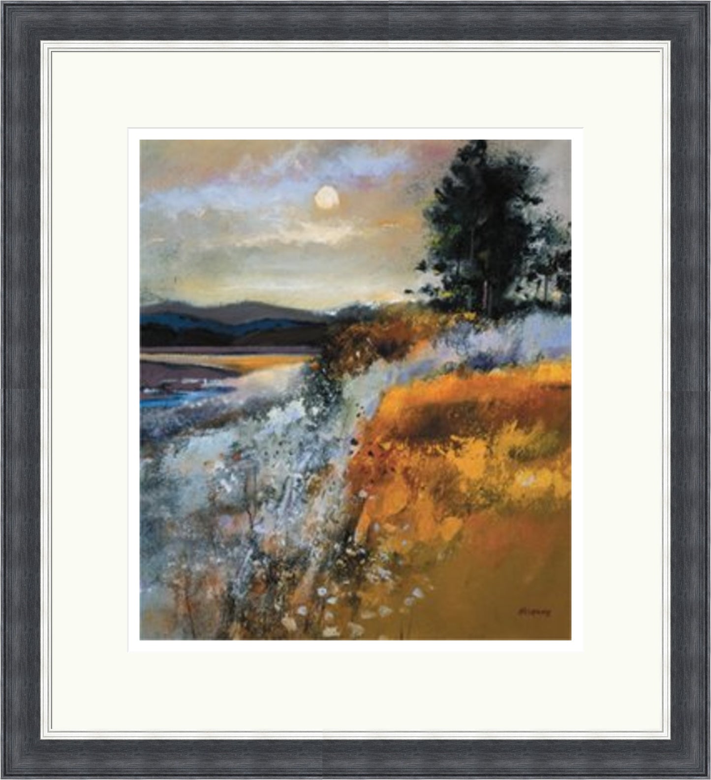 Last One - Estuary at Twilight (Signed Limited Edition) by Davy Brown