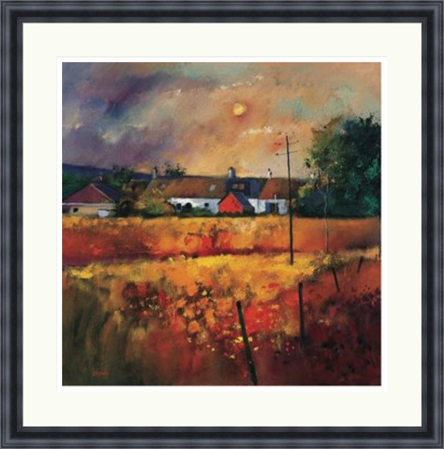 Moonlit Fields (Signed Limited Edition) by Davy Brown