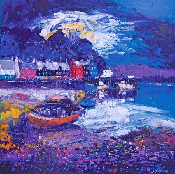 Stormy Evening, Tobermory, Isle of Mull by John Lowrie Morrison (JOLOMO)