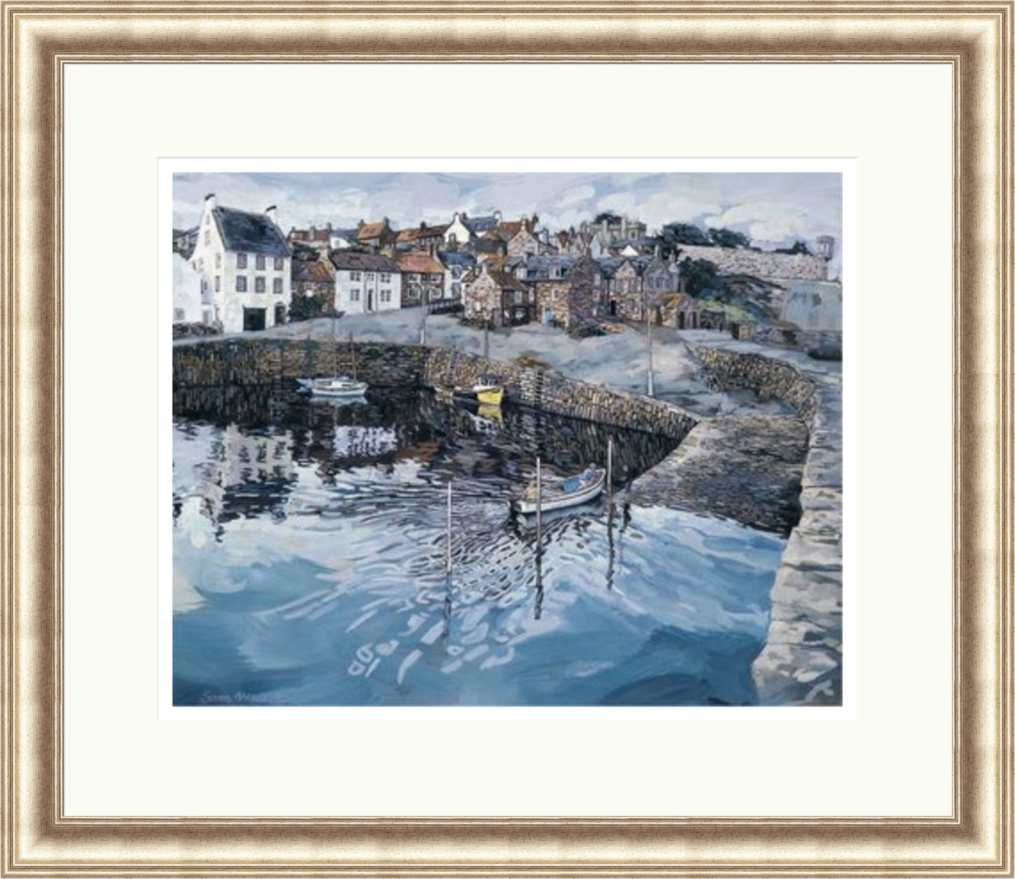 The Boat Comes in, Crail by Sonas McLean