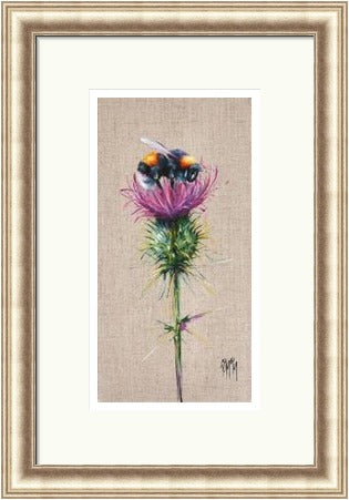 Spike Bee on Thistle Limited Edition) by Georgina McMaster
