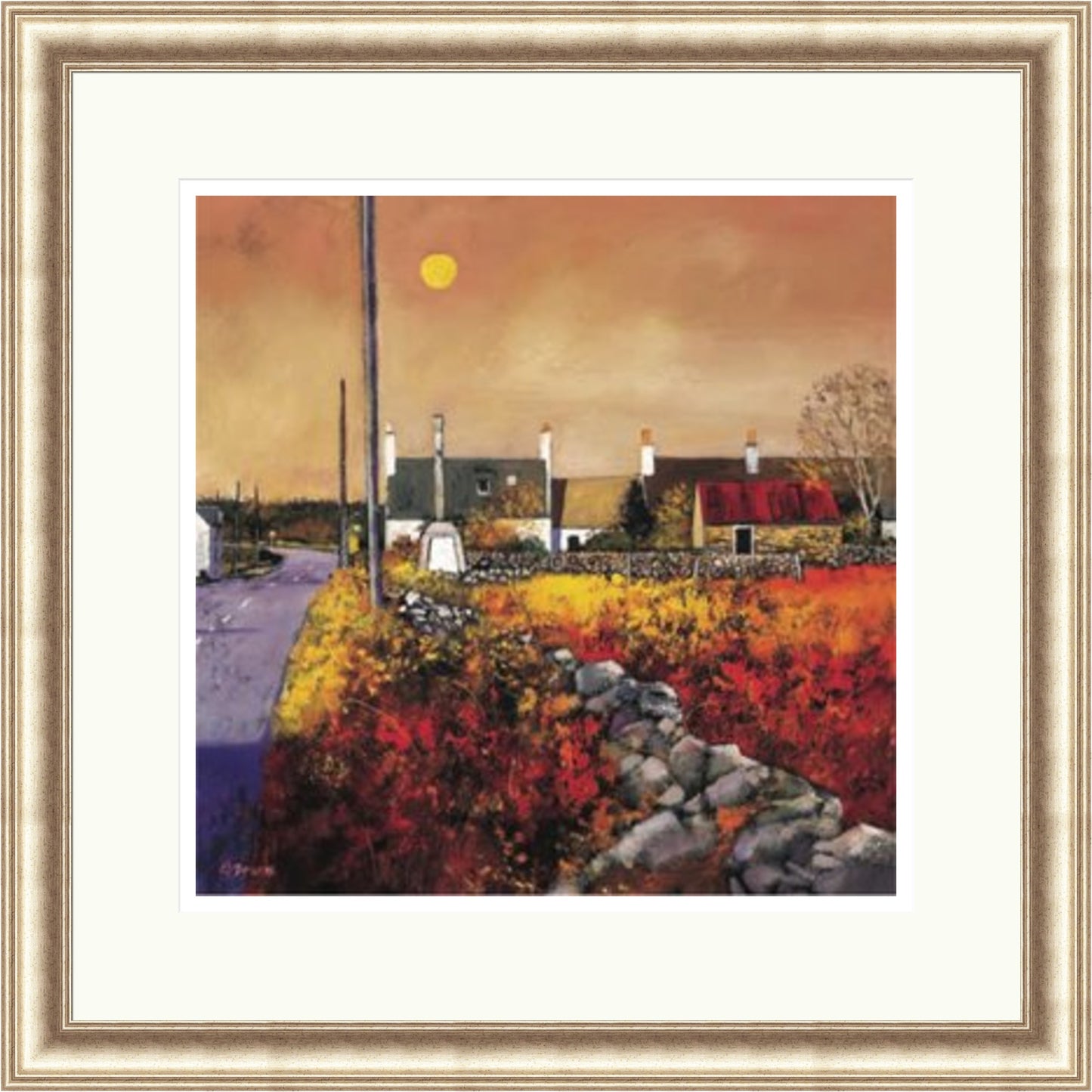 Galloway Village (Signed Limited Edition) by Davy Brown