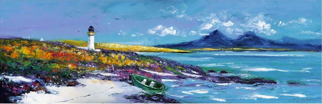 Beached at Loch Indall, Islay by Jean Feeney