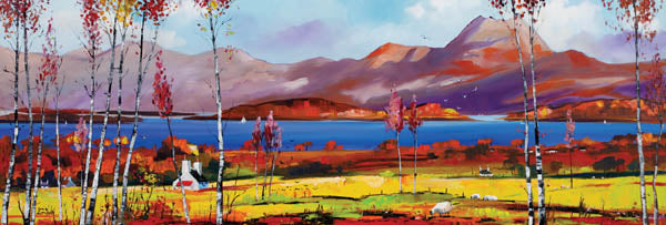 Loch Lomond in Autumn by Daniel Campbell