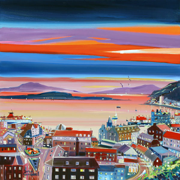 Oban at Twilight by Daniel Campbell
