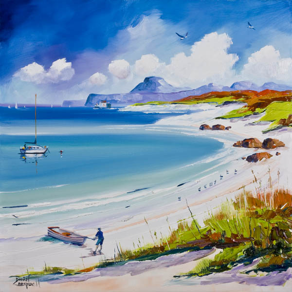 Beach on Iona by Daniel Campbell