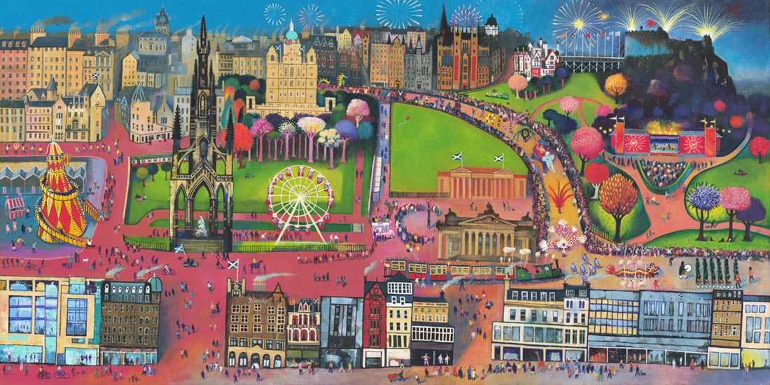 Edinburgh Festival by Rob Hain