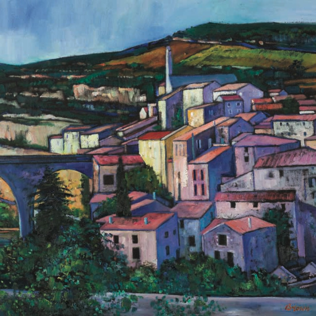 Evening Sunlight Minerve (Signed Limited Edition) by Davy Brown